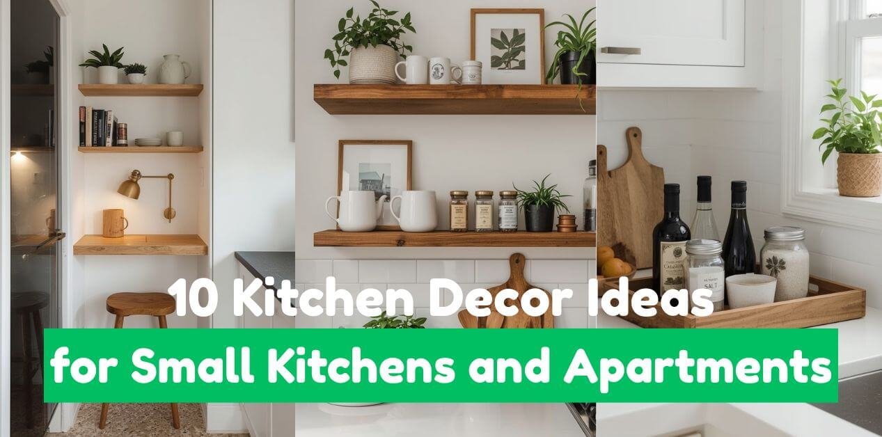 Kitchen Decor Ideas for Small Kitchens and Apartments
