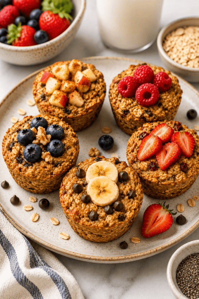 Baked Oatmeal Cups