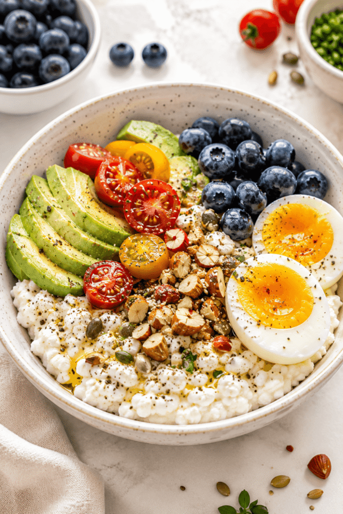 Cottage Cheese Breakfast Bowl