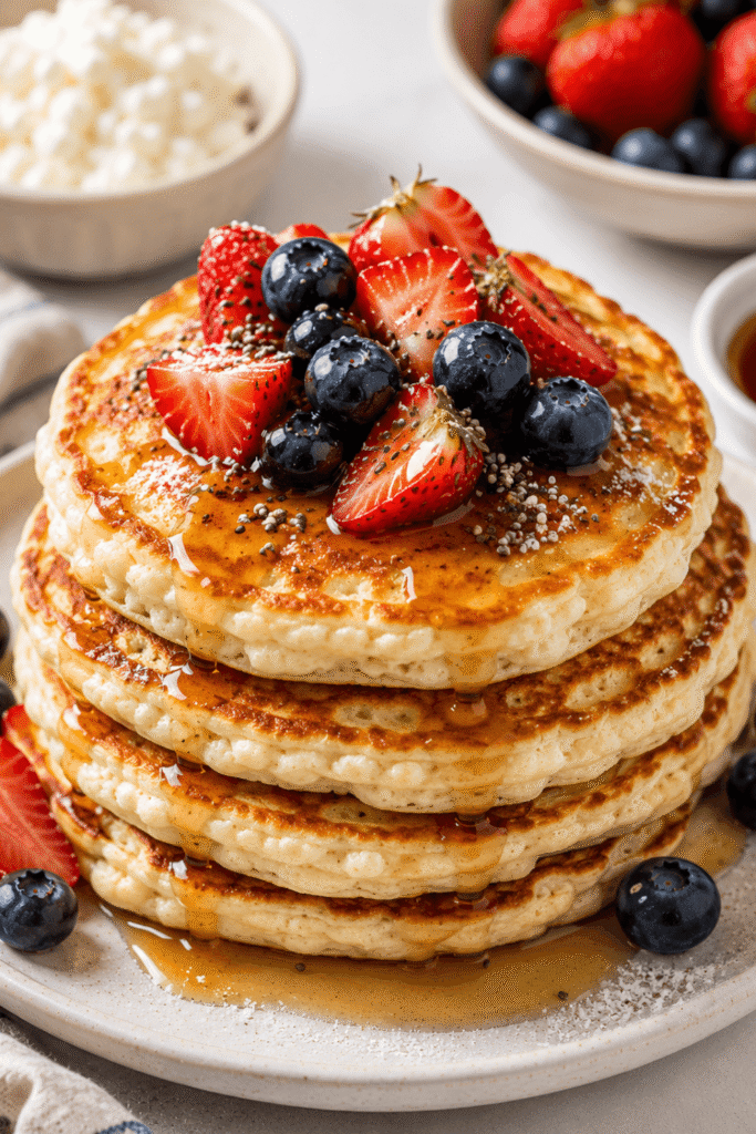 Cottage Cheese Pancakes