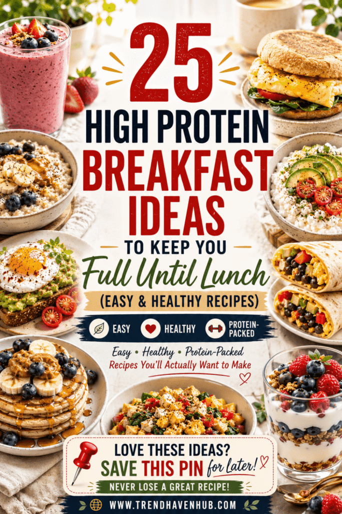 High Protein Breakfast Ideas