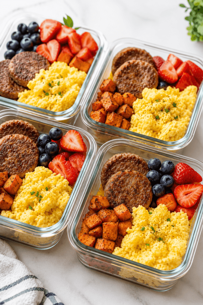 Make-Ahead Breakfast Meal Prep Boxes